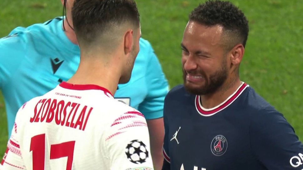 Ето какво е казал Неймар на играча на Лайпциг преди дузпата в края