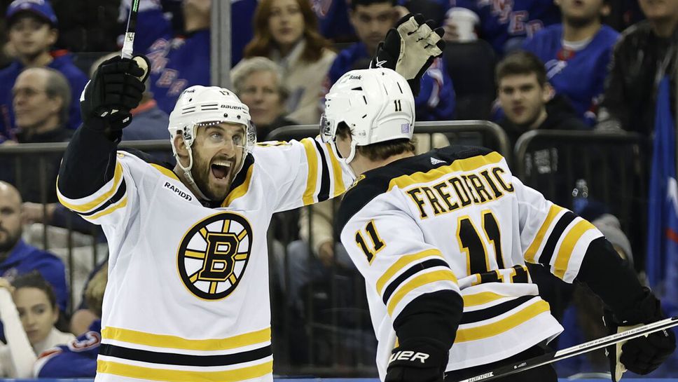 Бостън Брюинс продължава доминацията си в НХЛ