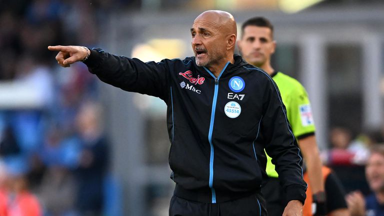 Старши треньорът на Наполи Лучано Спалети изрази известно задоволство от