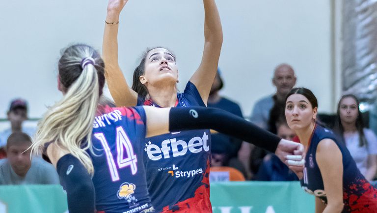 Отборът на Хектор София записа първа победа в женската волейболна