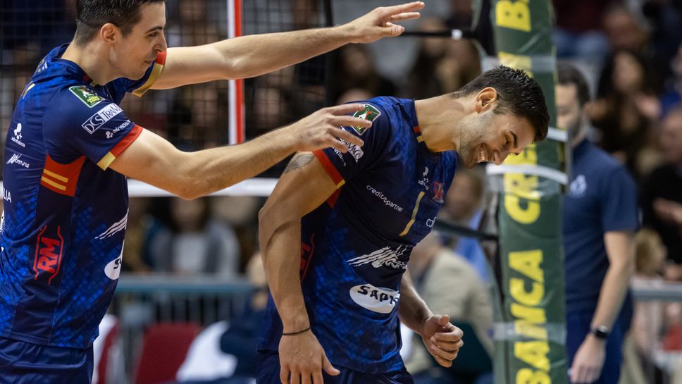 Националите Християн Димитров и Самуил Вълчинов и тимът на Консар Равена отбелязаха втори успех