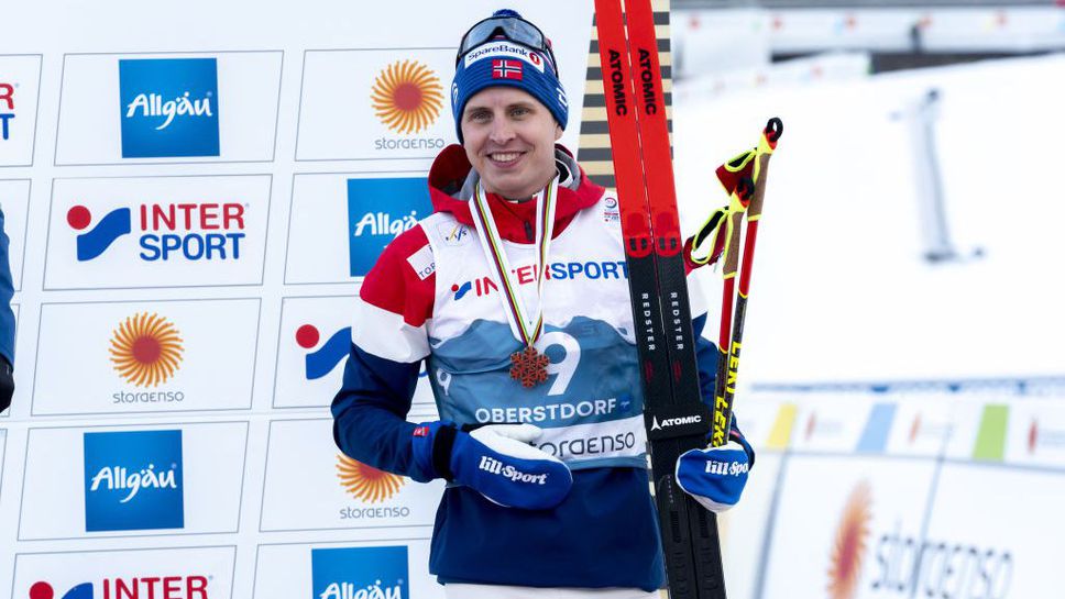 Симен Крюгер спечели ски бягането на 15 км в Лилехамер