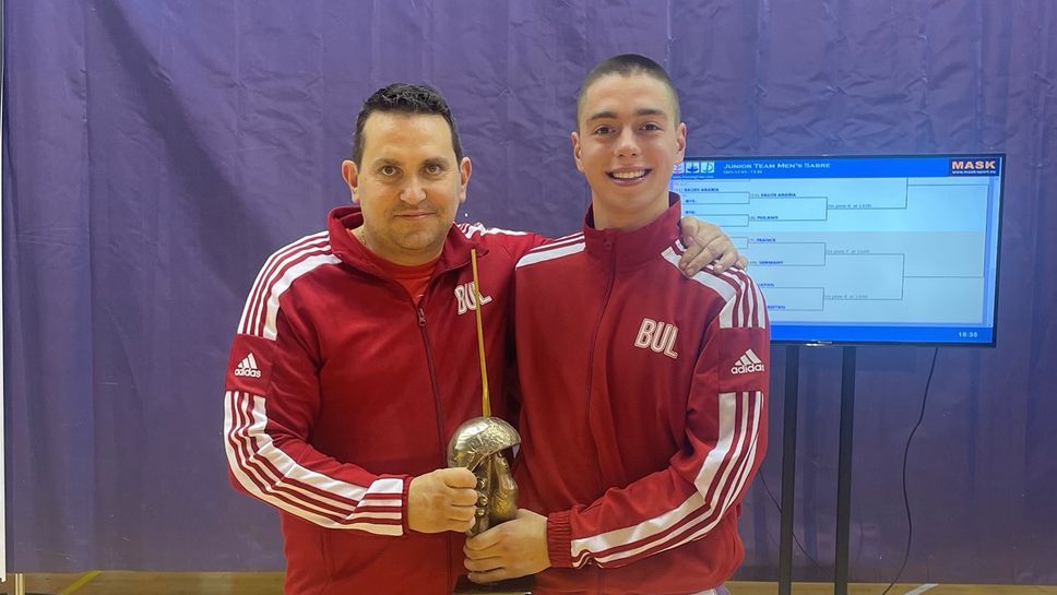 Тодор Стойчев с историческа победа за Световната купа на сабя при младежите