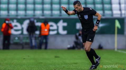 Съдия, наказан заради ЦСКА, отново ще ръководи мач на "червените"