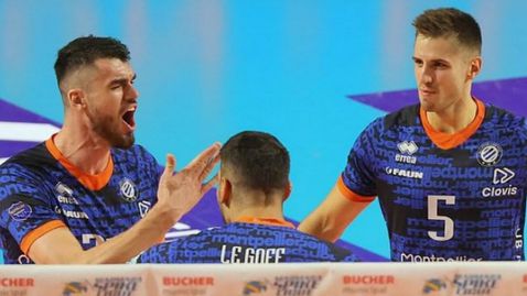 Димитър Димитров с 14 точки, Монпелие не спря Шомон на Силвано Пранди