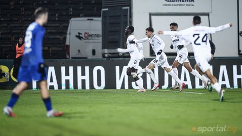  Славия 2:0 Левски, автогол на Серафимов 