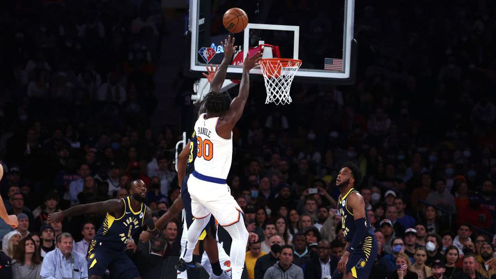 Никс надиграха Индиана, Рандъл с “дабъл-дабъл” при завръщането си след карантина