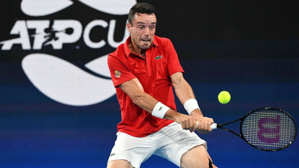 Испания е полуфиналист на ATP Cup