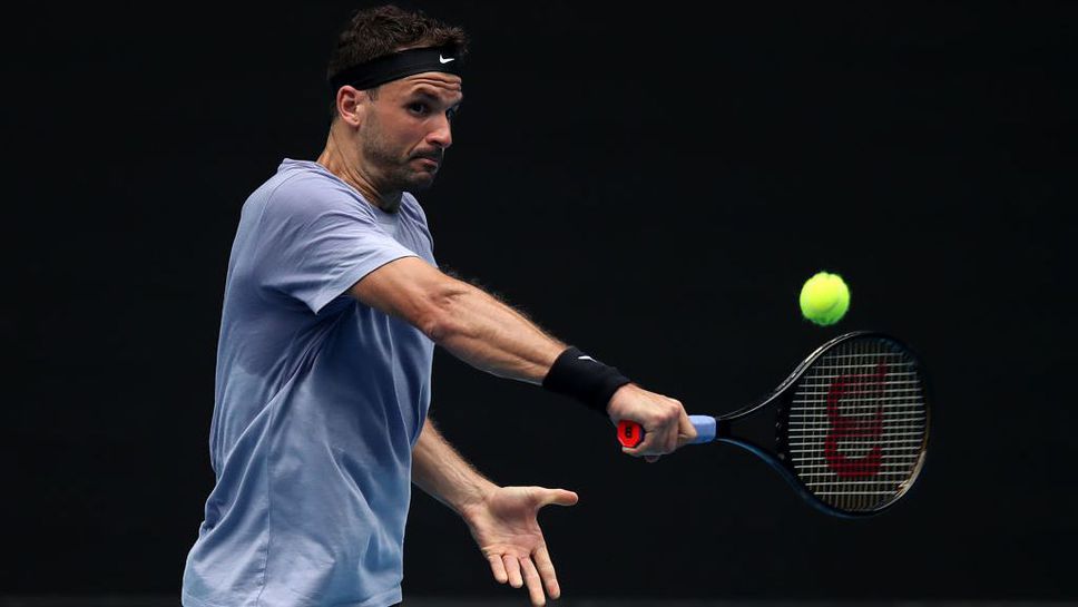 Григор Димитров излиза на "Маргарет Корт Арена" в четвъртък призори