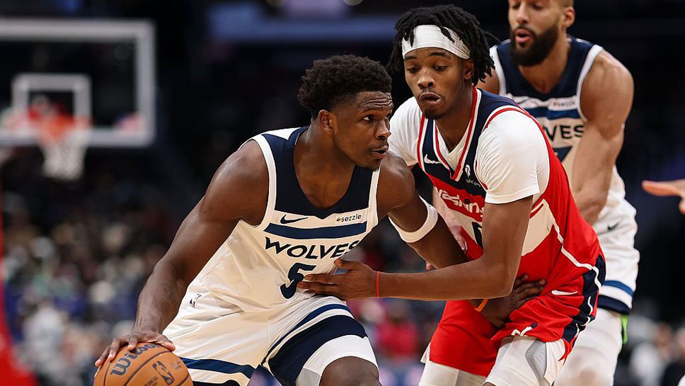 С поредното си впечатляващо представяне Антъни Едуардс поведе Минесота Тимбъруулвс