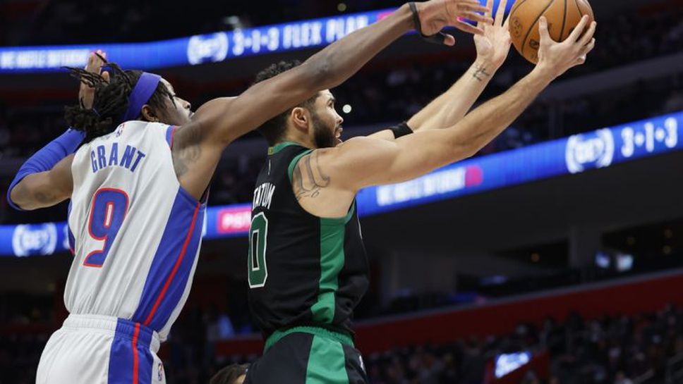 Джейсън Тейтъм с 24 точки и 9 борби, Бостън срази Детройт 🏀