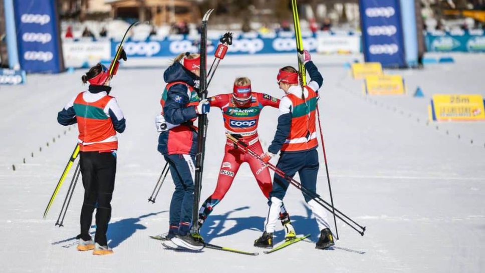 Победи за Норвегия и Италия в щафетите от Световната купа в Тоблах