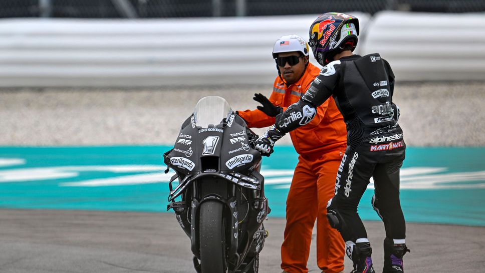 В Априлия се надяват Мартин да кара на теста в Тайланд другата седмица