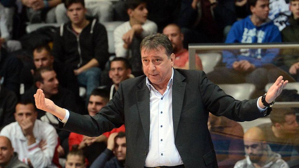 Баскетболният Спартак Плевен назначи сърбина Желко Лукаич за нов старши