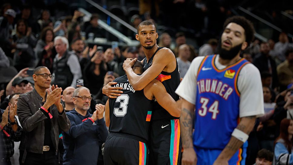 Сан Антонио Спърс надделя над Оклахома Сити Тъндър със 116