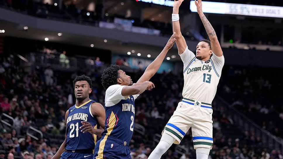 Милуоки Бъкс записаха втора поредна победа в НБА след като