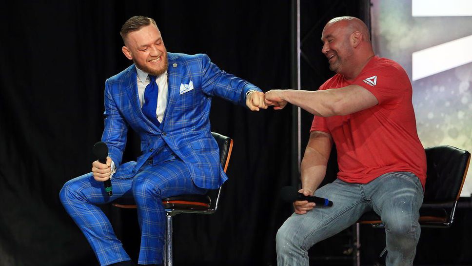 Дейна Уайт: Ако шансът на Конър за титлата ви дразни, значи сте идиоти