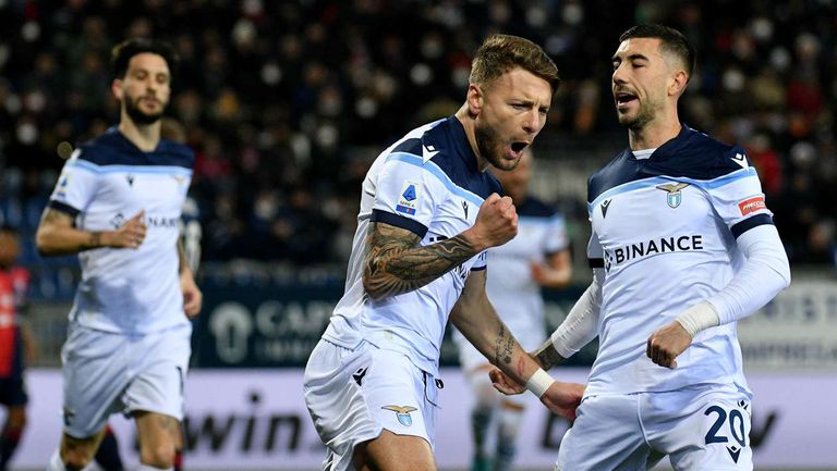  Лацио си потегли удовлетворен от Сардиния, Имобиле се изравни с Пиола 