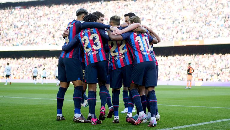 Отборът на Барселона крачи уверено към първата си титла в