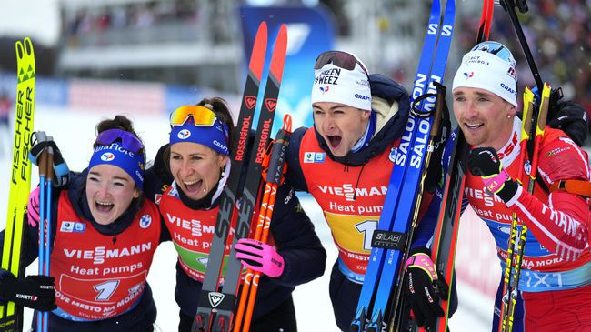 Франция спечели смесената щафета от Световната купа  в Нове Место