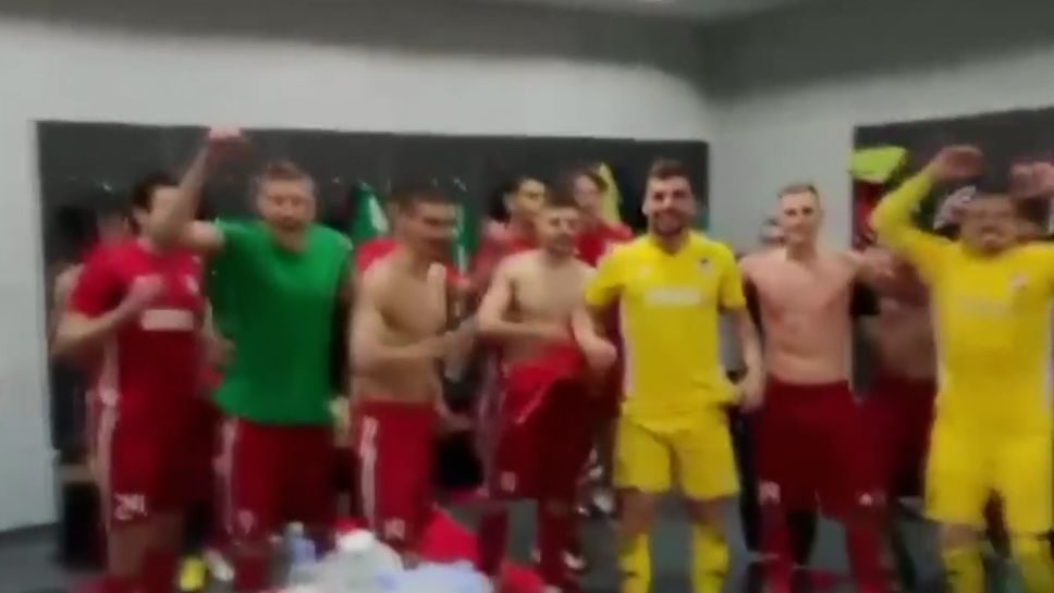 Радостта на футболистите на Пирин отекна из цял Разград