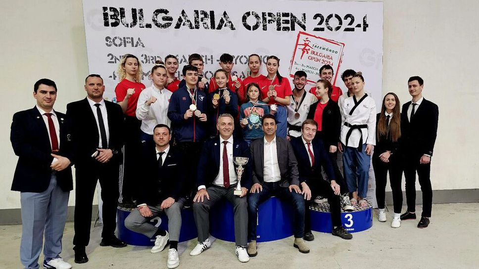 България на първо място в дисциплината "пумсе" на "България оупън"