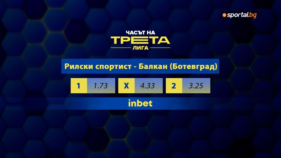 Рилски спортист ще търси изход от кризата в труден двубой срещу Балкан (Ботевград)