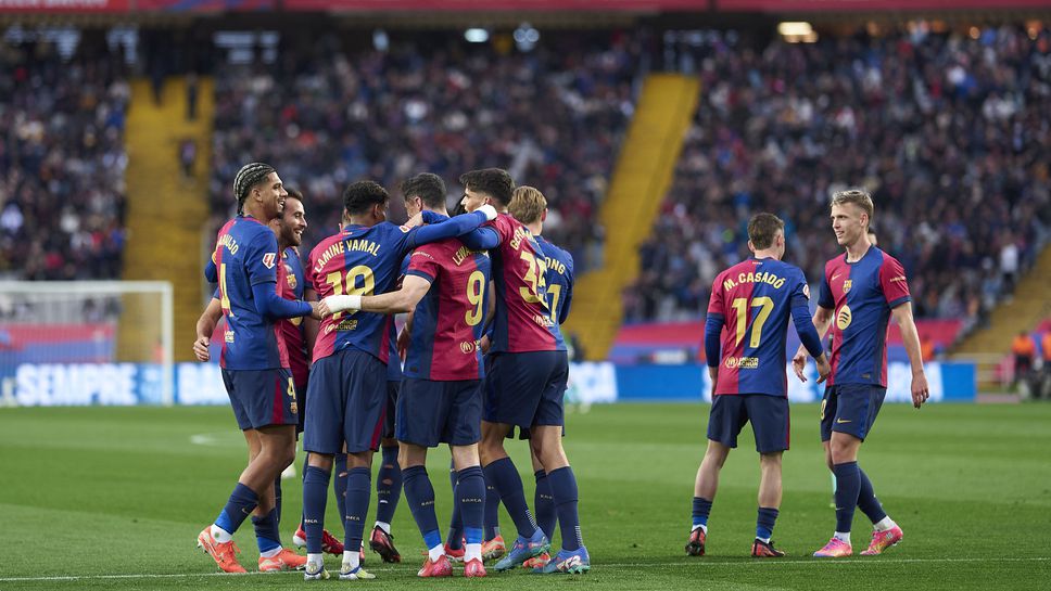 Барселона е без победа в гостуване в 1/8-финал на ШЛ от 9 години