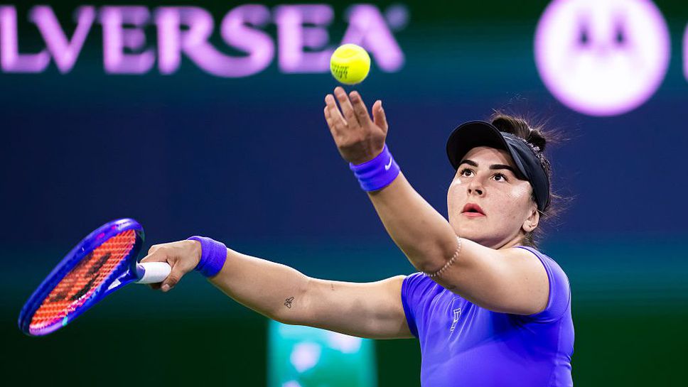 Бианка Андрееску спечели сет, но отпадна на старта в Индиън Уелс