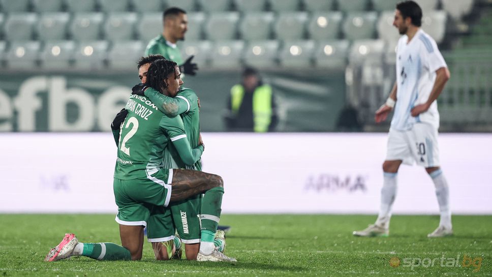 Три от пет за Лудогорец, но плюс девет за Левски