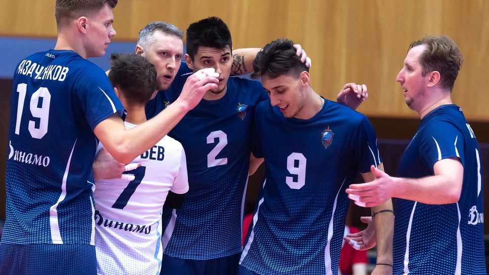 Слави Костадинов и Динамо (Челябинск) са на финал във Висшата лига на Русия 🏐