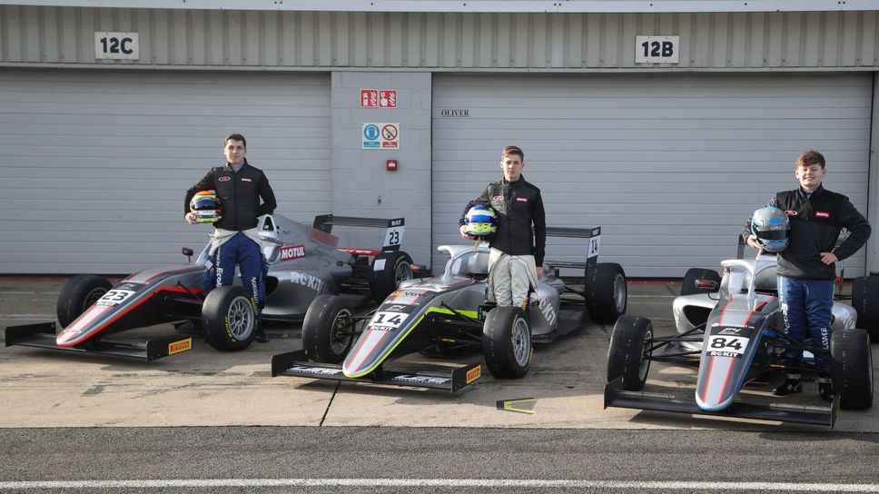 Британската Формула 4 представи Георги Димитров