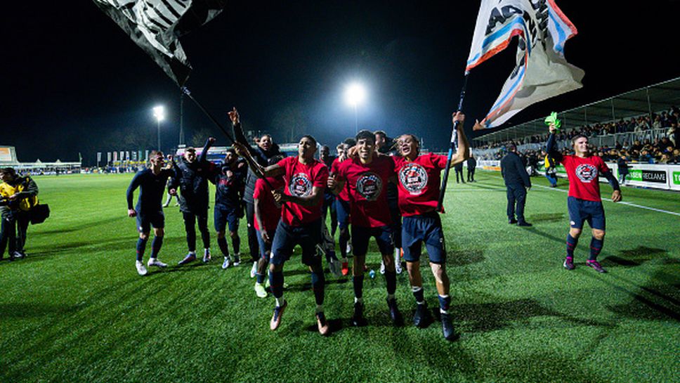 ПСВ е първият финалист за Купата на Нидерландия след трудна победа срещу третодивизионен тим