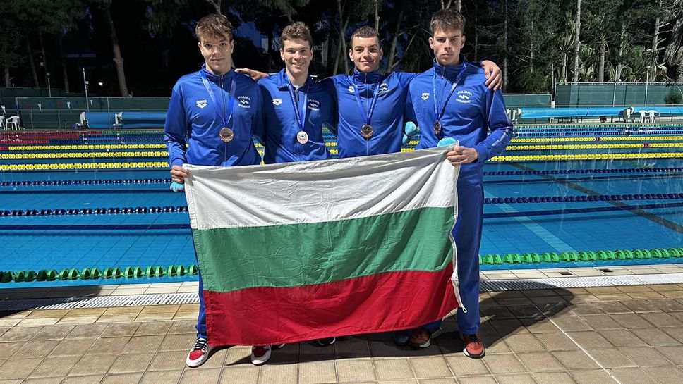 12 медала за българските плувци от турнирите в Лимасол и Белград
