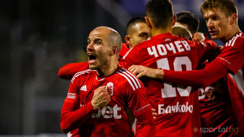  Гол от дузпа в 117-ата минута направи ЦСКА 1948 последния полуфиналист за Купата 