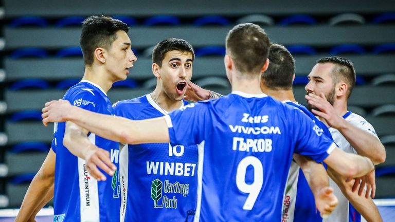 Волейболистите на Левски София продължават на полуфинали в първенството на