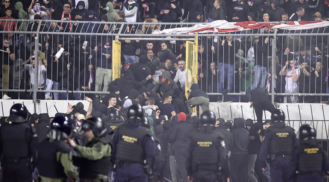 Затвориха стадиона на Хайдук заради безредиците