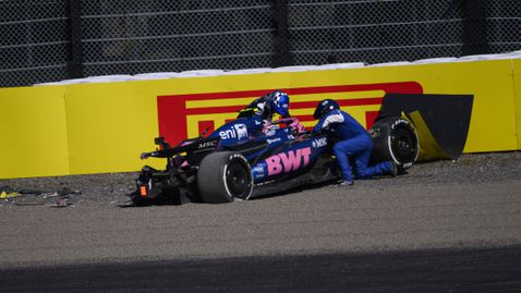 Пилотска грешка стои зад тежката катастрофа на Дуън на "Сузука"