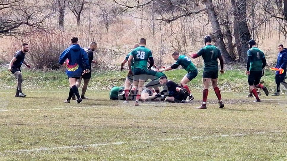 Балкански котки с успех срещу НСА в мач от Държавното първенство по ръгби 15