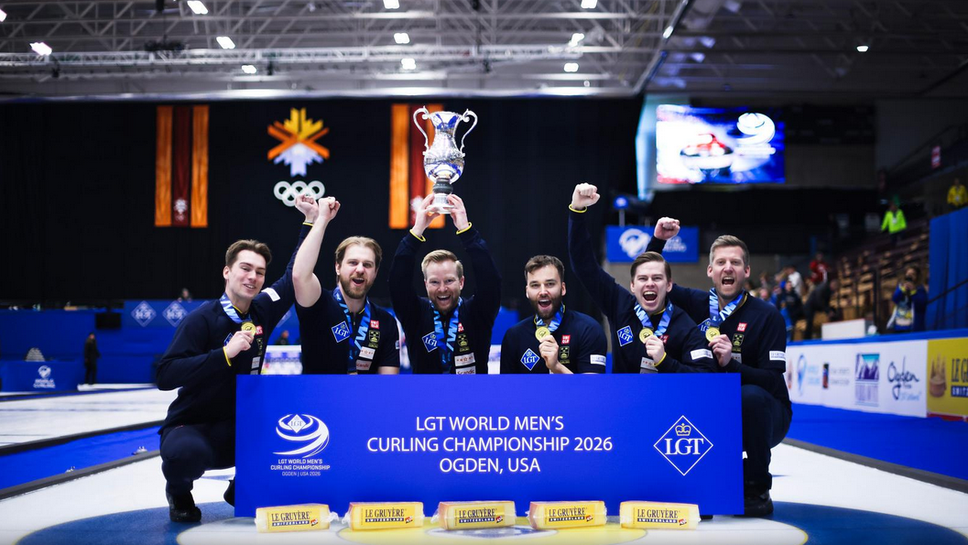 Швеция триумфира с 13-тата си световна титла по кърлинг