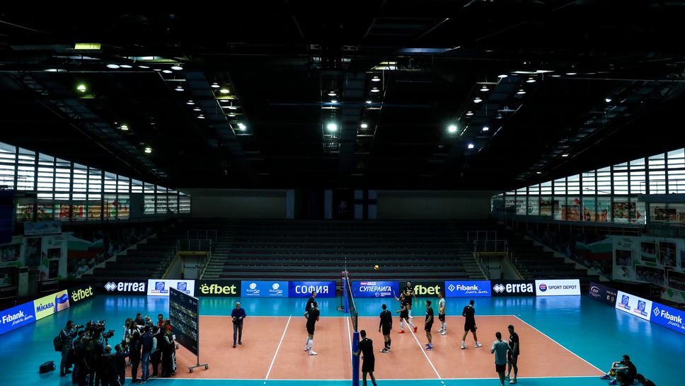 Открита тренировка национален отбор по волейбол