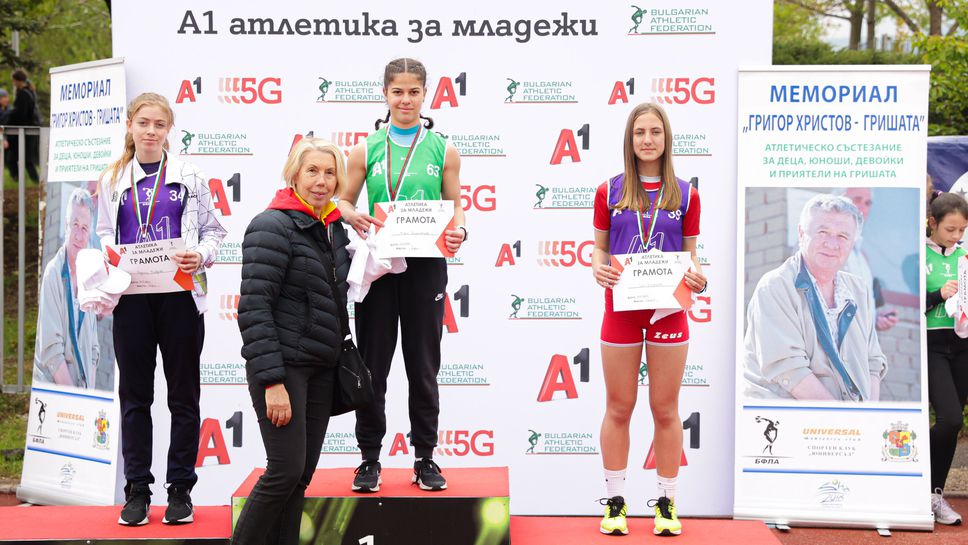 Виктор Косов и Мария Караиванова са шампиони на младежката атлетика на турнира “Григор Христов-Гришата“