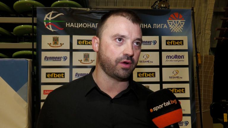 Наставникът на Рилски спортист Людмил Хаджисотиров е наясно че отборът