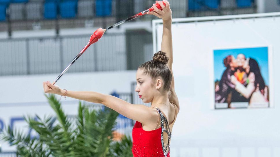 Три бронзови медала за България на финалите при девойките на Европейската купа по художествена гимнастика в Баку