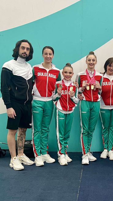 11 отличия спечелиха българските гимнастички на Европейската купа в Баку