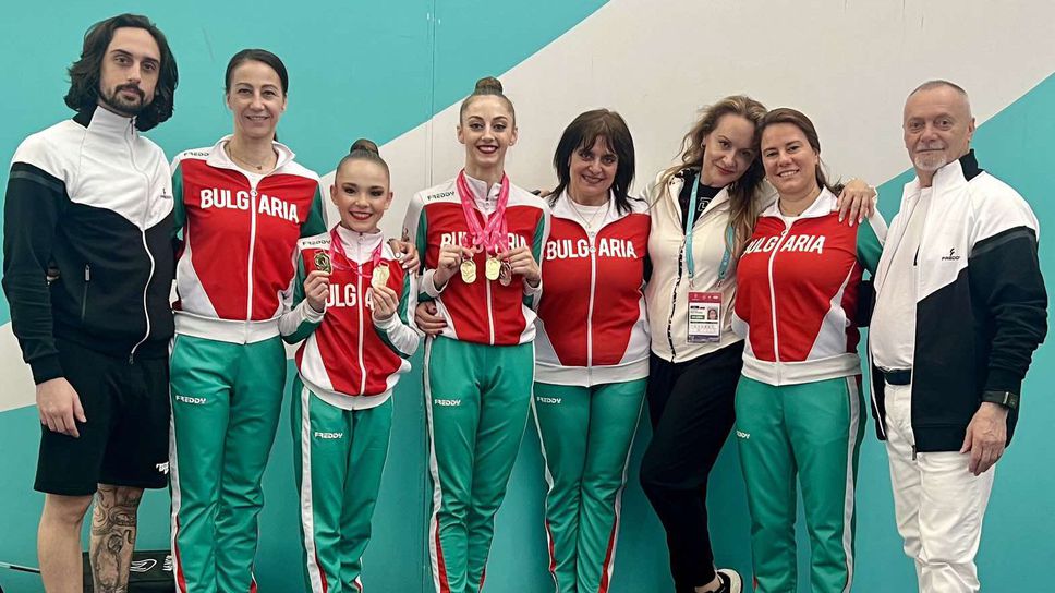 11 отличия спечелиха българските гимнастички на Европейската купа в Баку