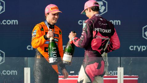  Пиастри се изравни по победи с част от легендите на Формула 1 