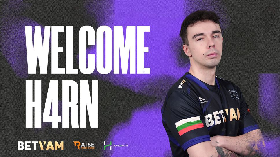 Дейвид "h4rn" Бенчев е новият снайперист на българския Acend