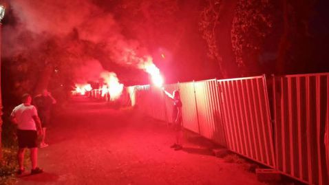 Пиротехническо шоу озари небето над “Армията” по повод 78-ата годишнина на ЦСКА