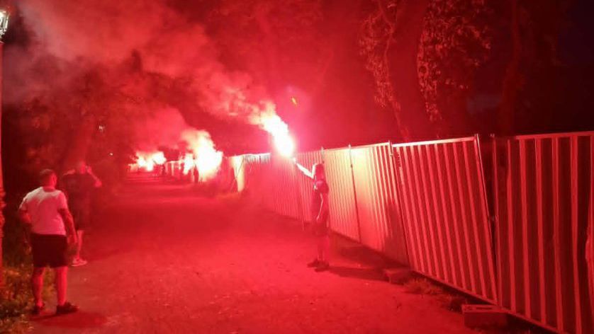 Пиротехническо шоу озари небето над “Армията” по повод 78-ата годишнина на ЦСКА